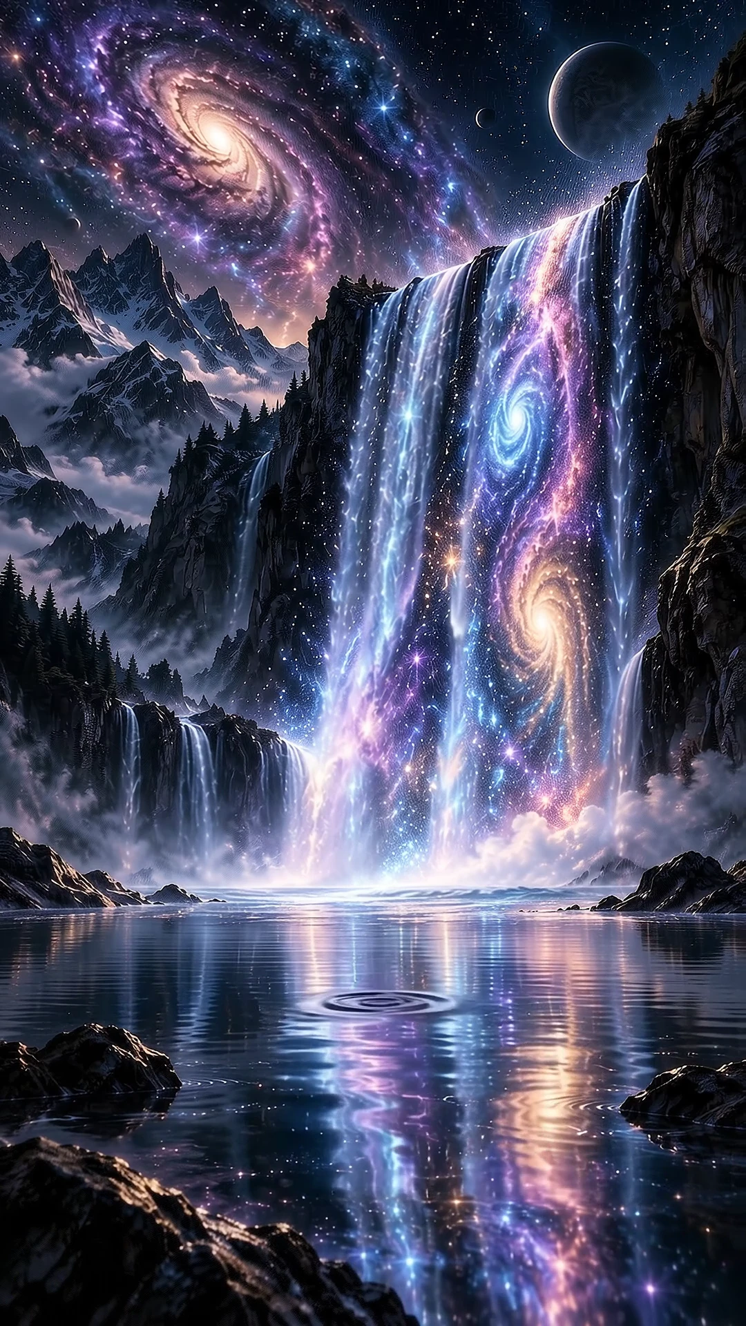 Galaxy Waterfall