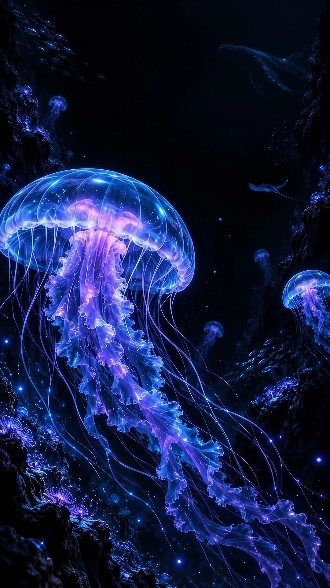 Glowing Jellyfish