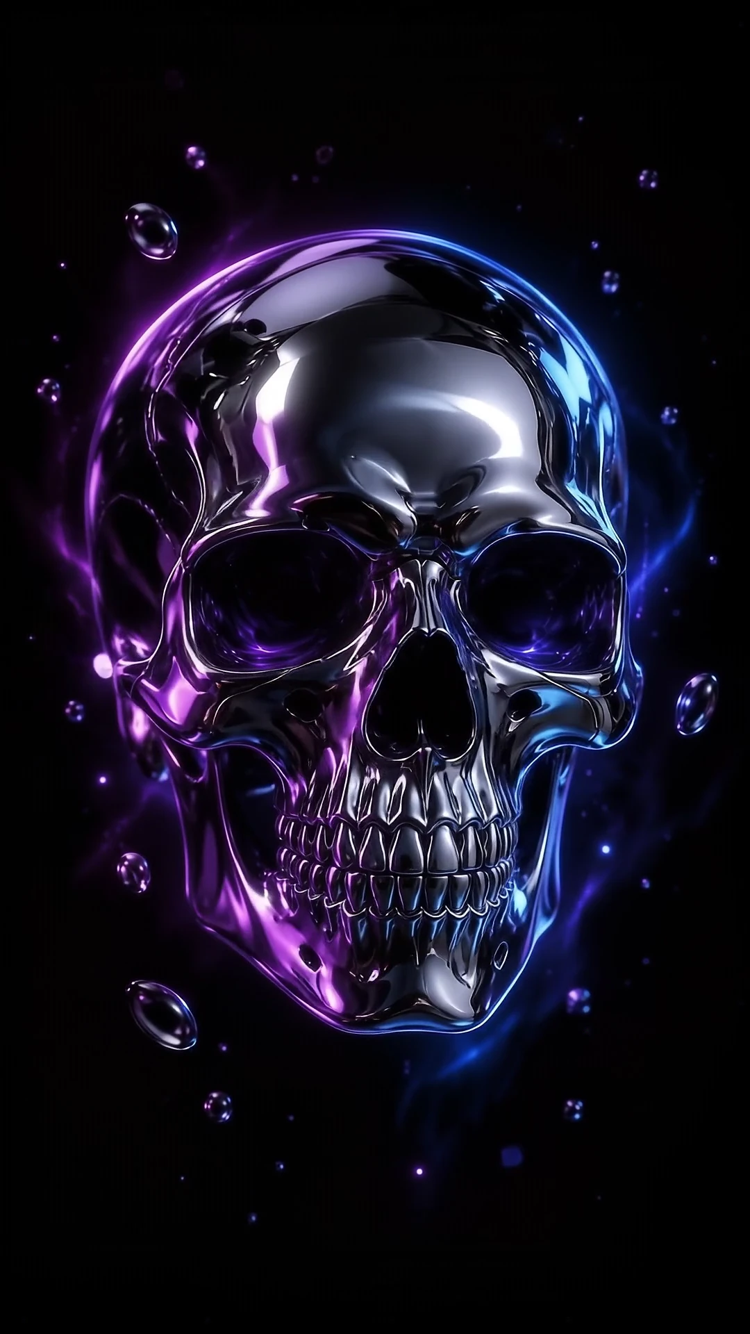 Neon Skull