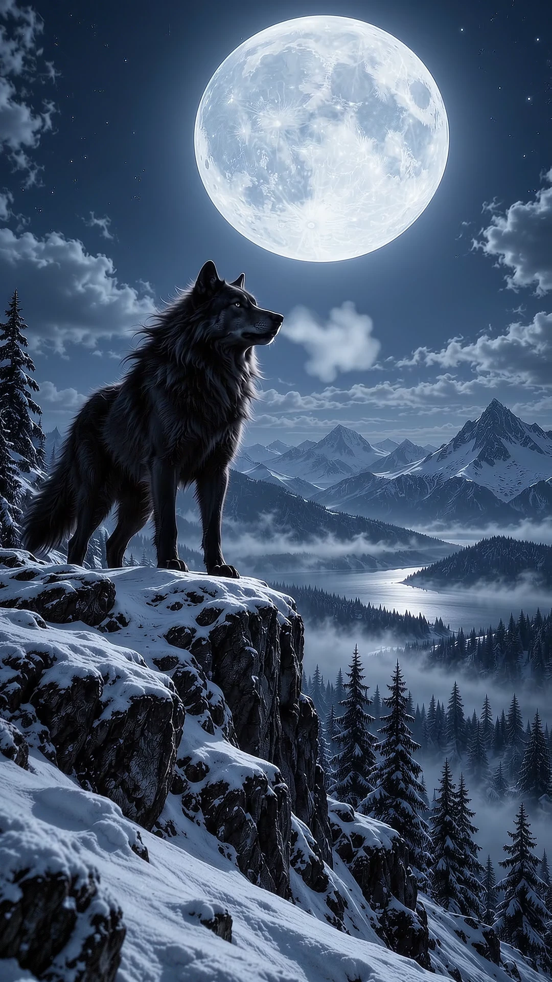 Wolf in Cold Air