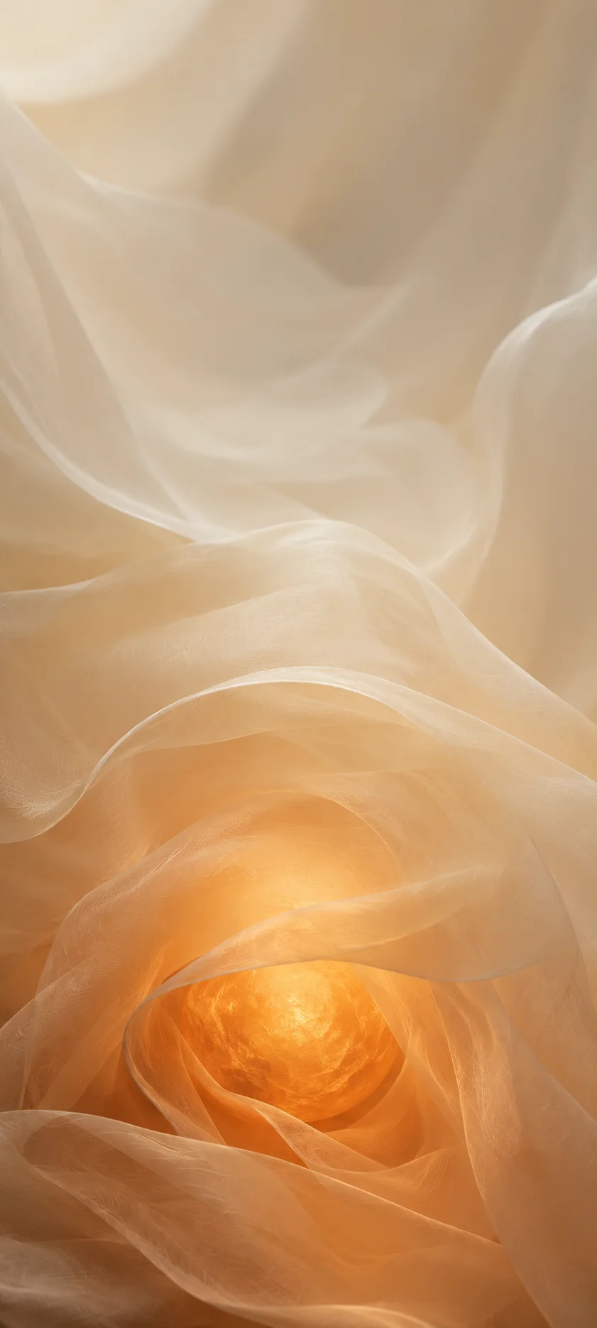 Amber Silk Swirl