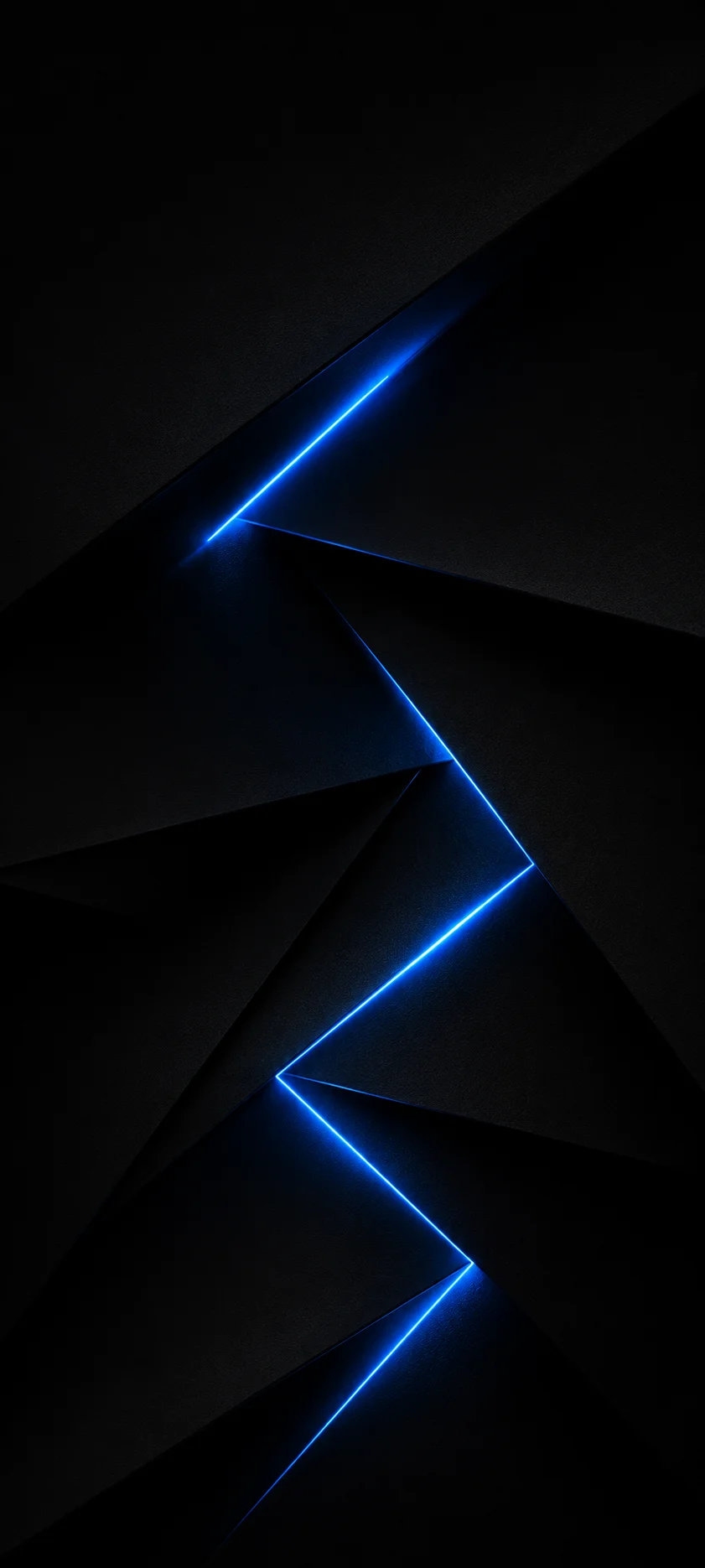 Cobalt Neon Zigzag