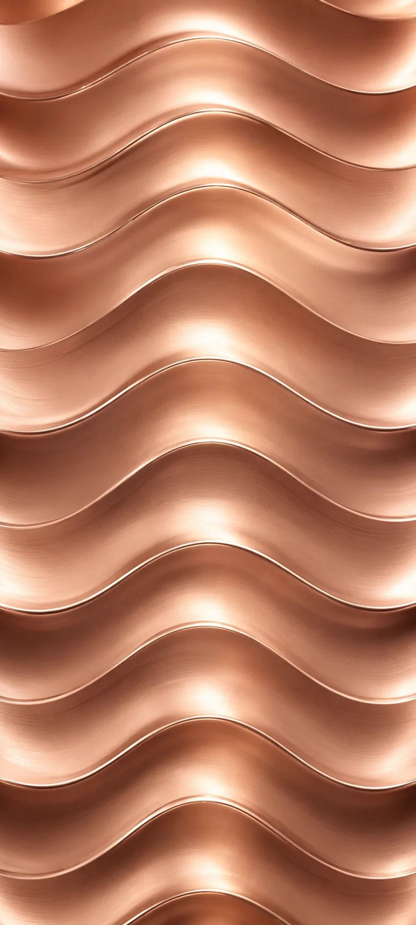 Copper Wave Ridges