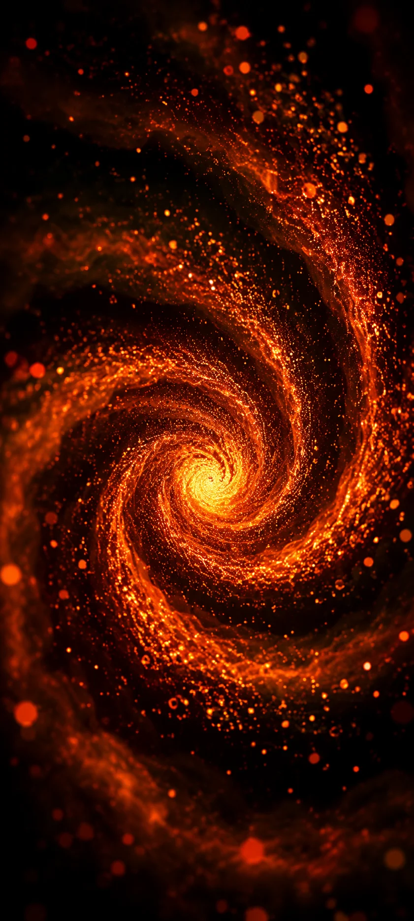 Ember Galaxy Spiral
