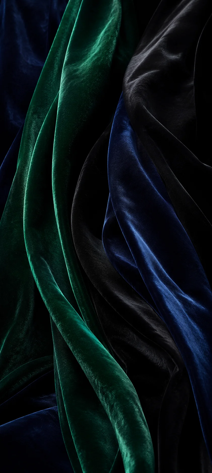 Emerald Sapphire Ribbons