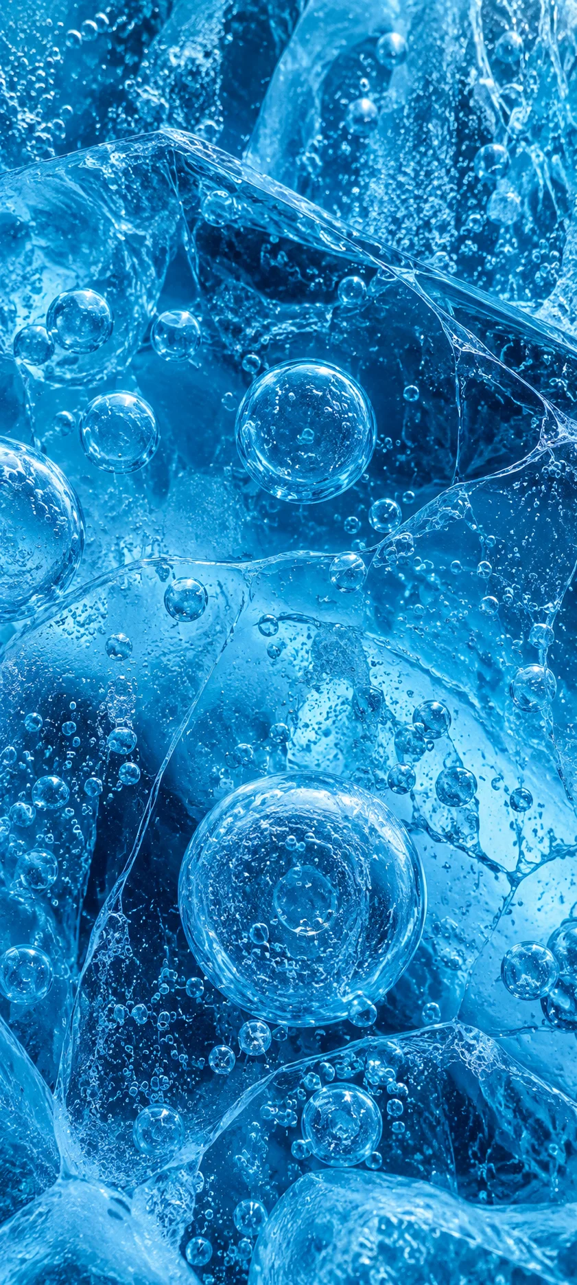 Glacial Ice Bubbles