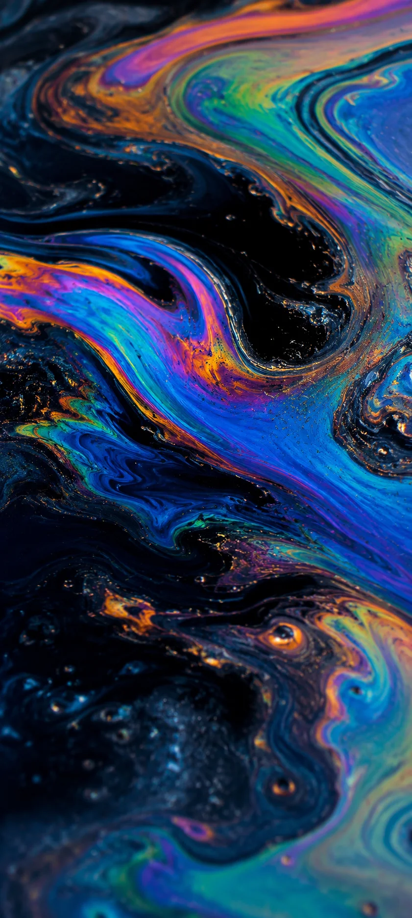 Rainbow Oil Swirl