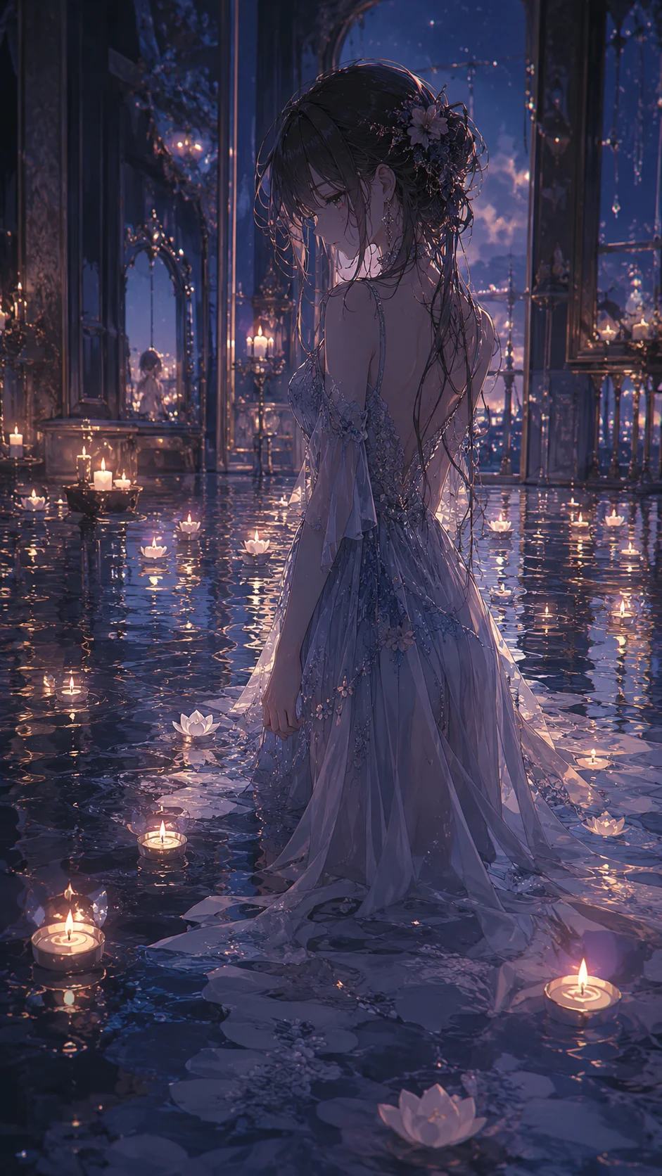 Candlelit Flooded Cathedral