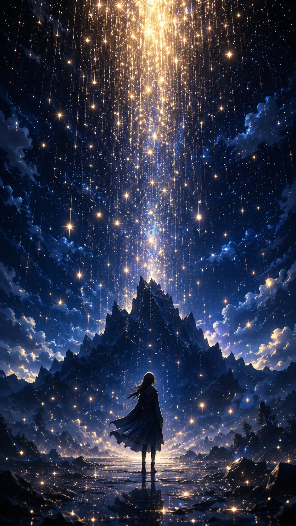Falling Stars Mountain Valley