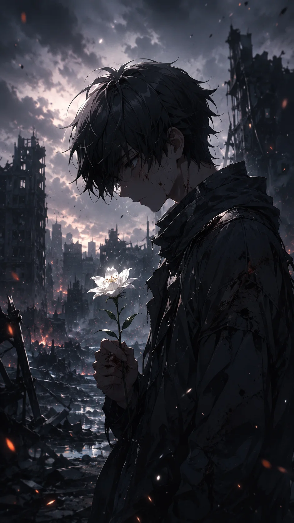 Ruined City Single Flower