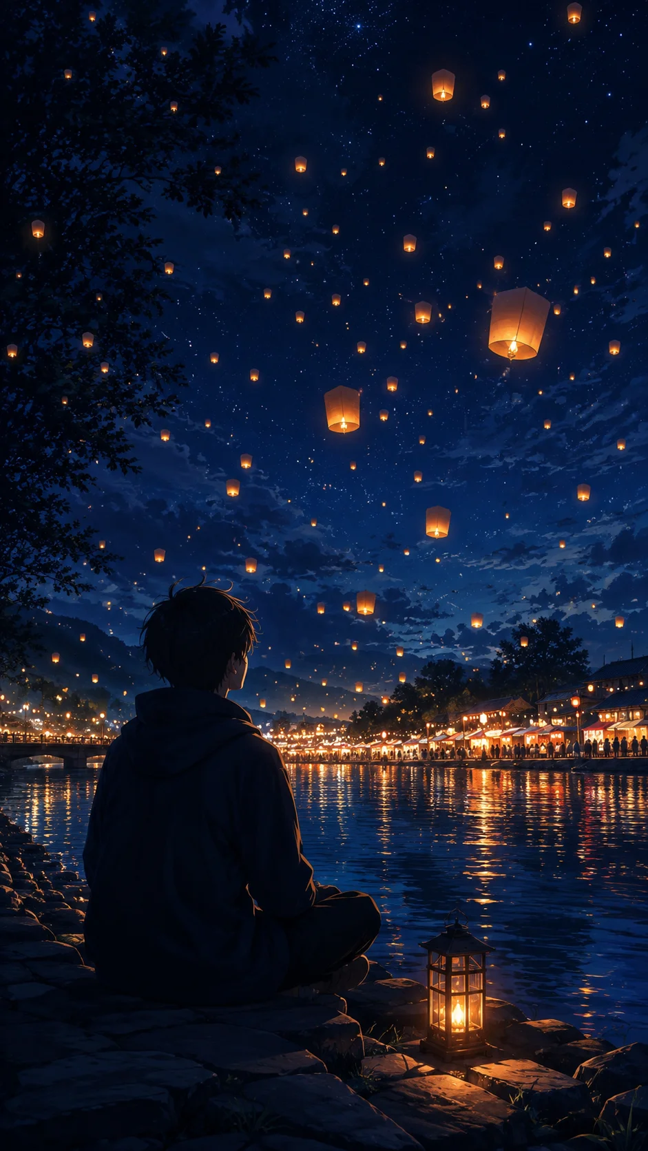 Sky Lanterns Riverside