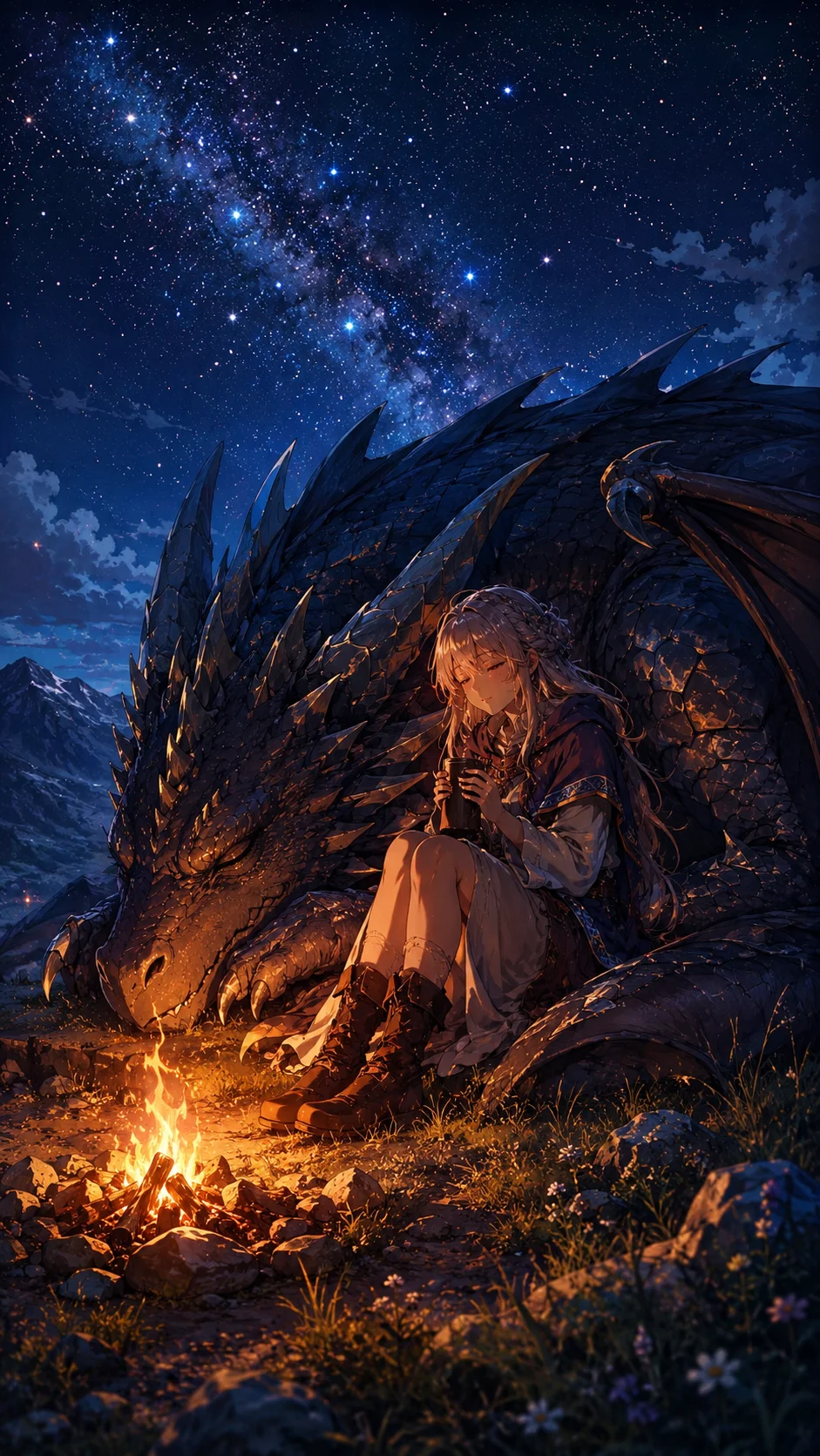 Sleeping Dragon Campfire Stars