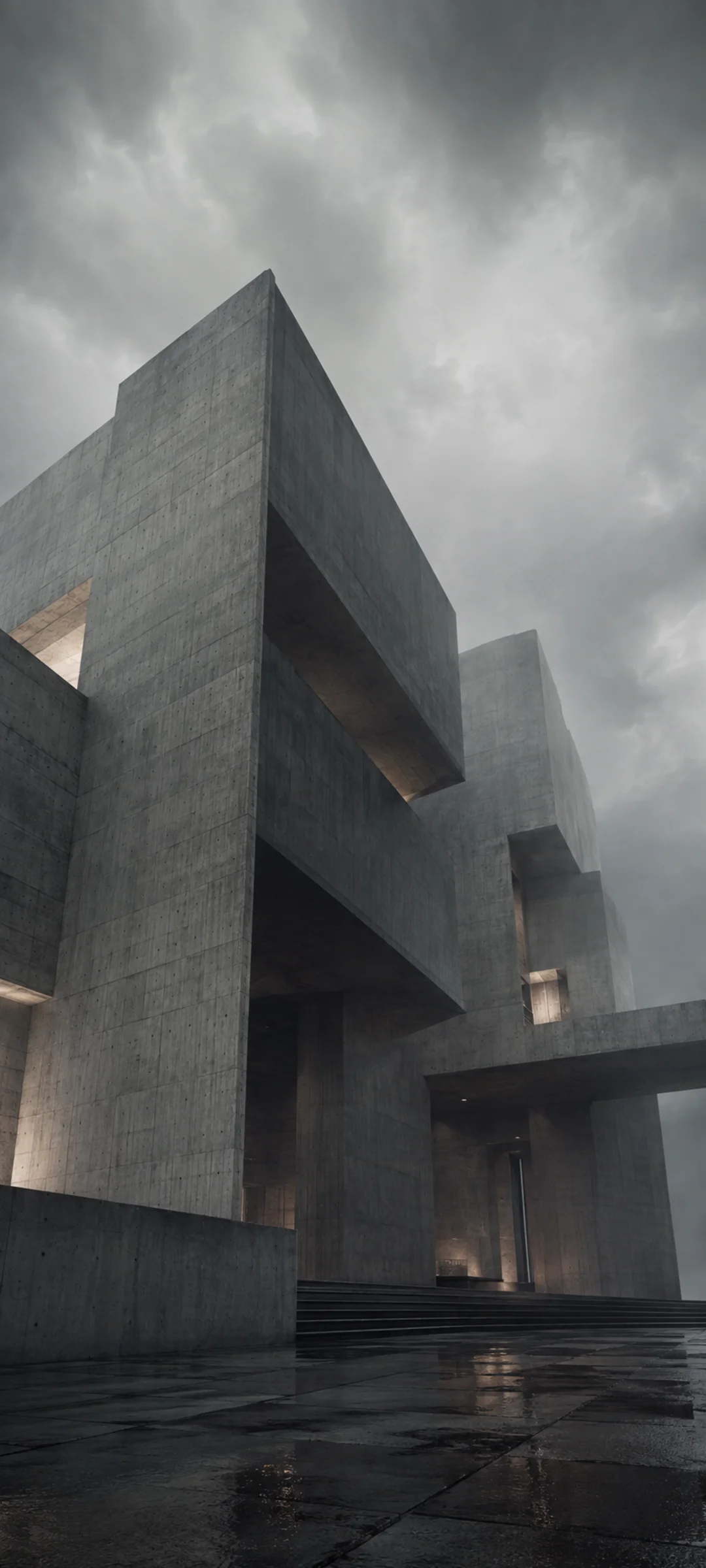 Fog Brutalist Museum