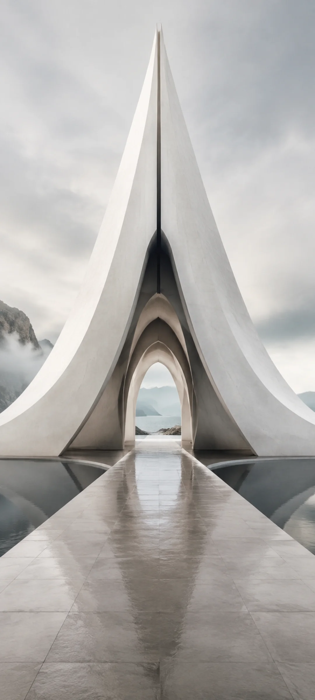 Fog Symmetry Coastal Gallery