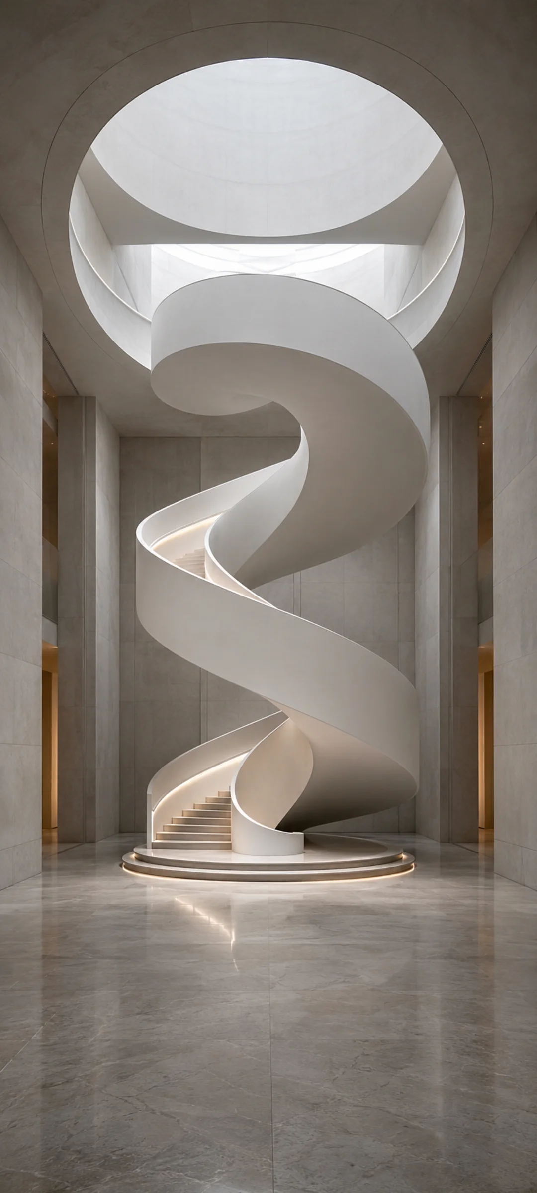 Gallery Symmetrical Staircase
