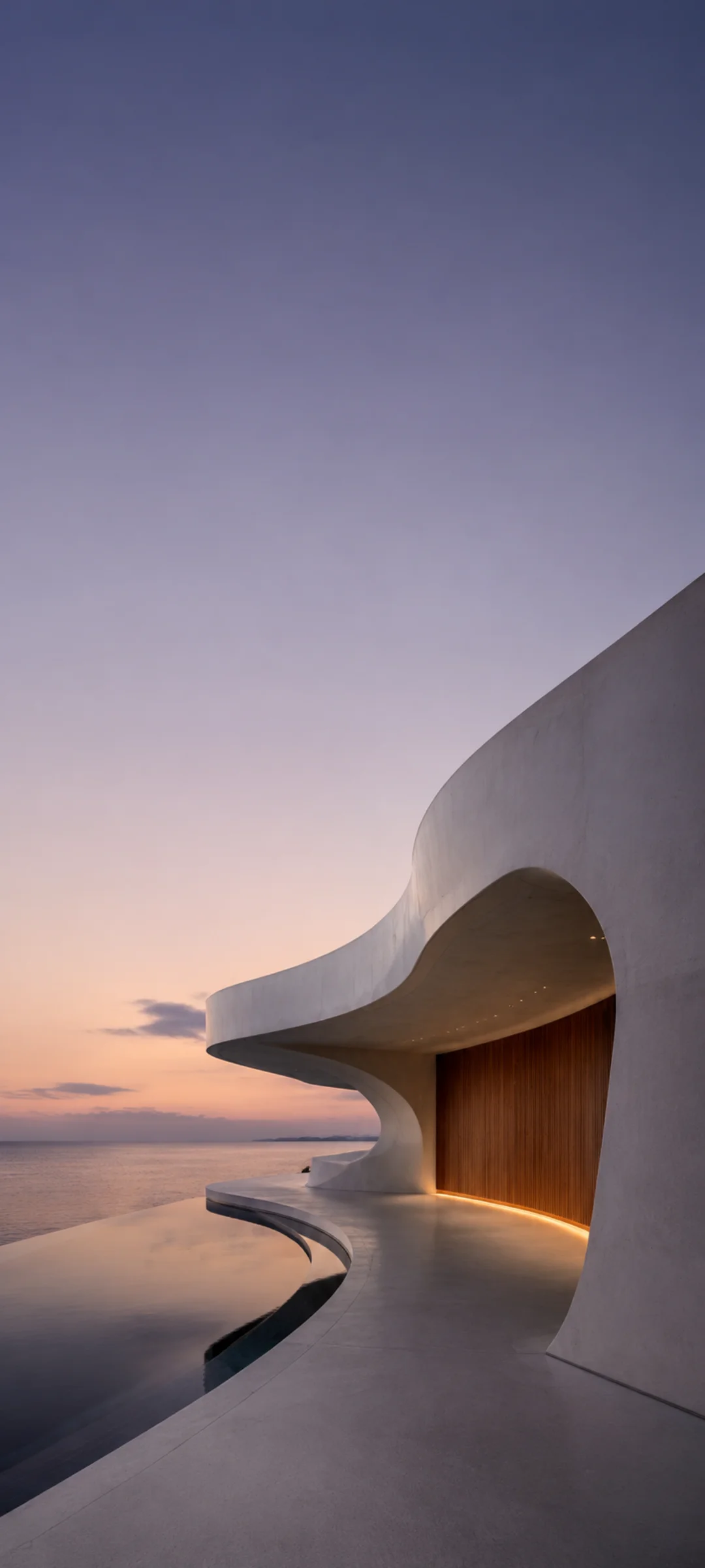 Low Angle Luminous Coastal Gallery
