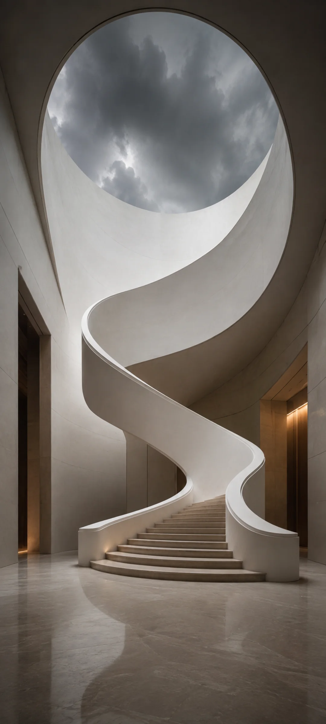 Storm Low Angle Staircase