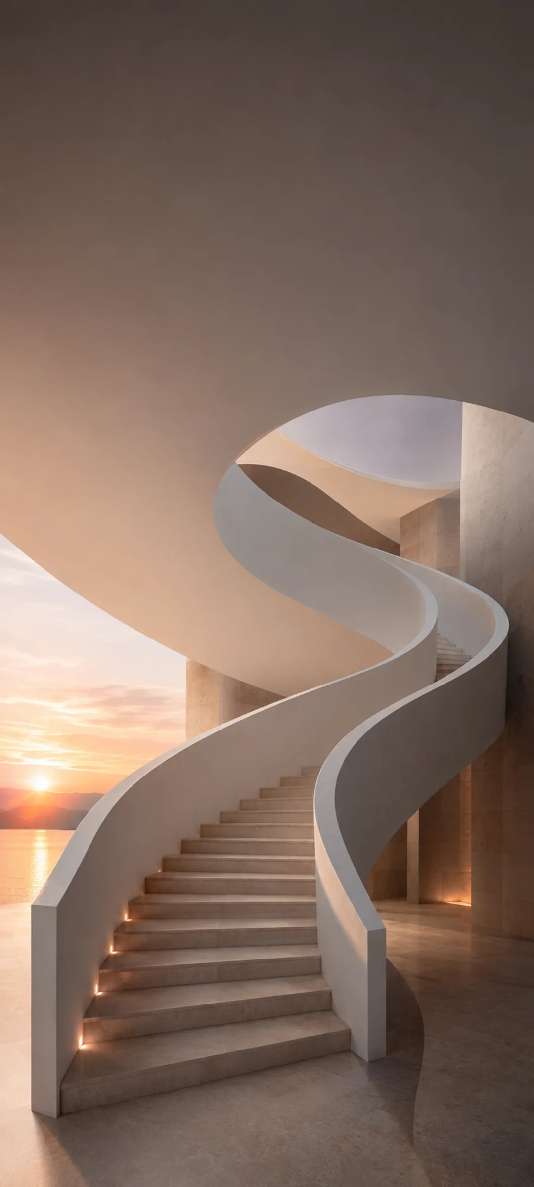 Sunrise Sculptural Staircase