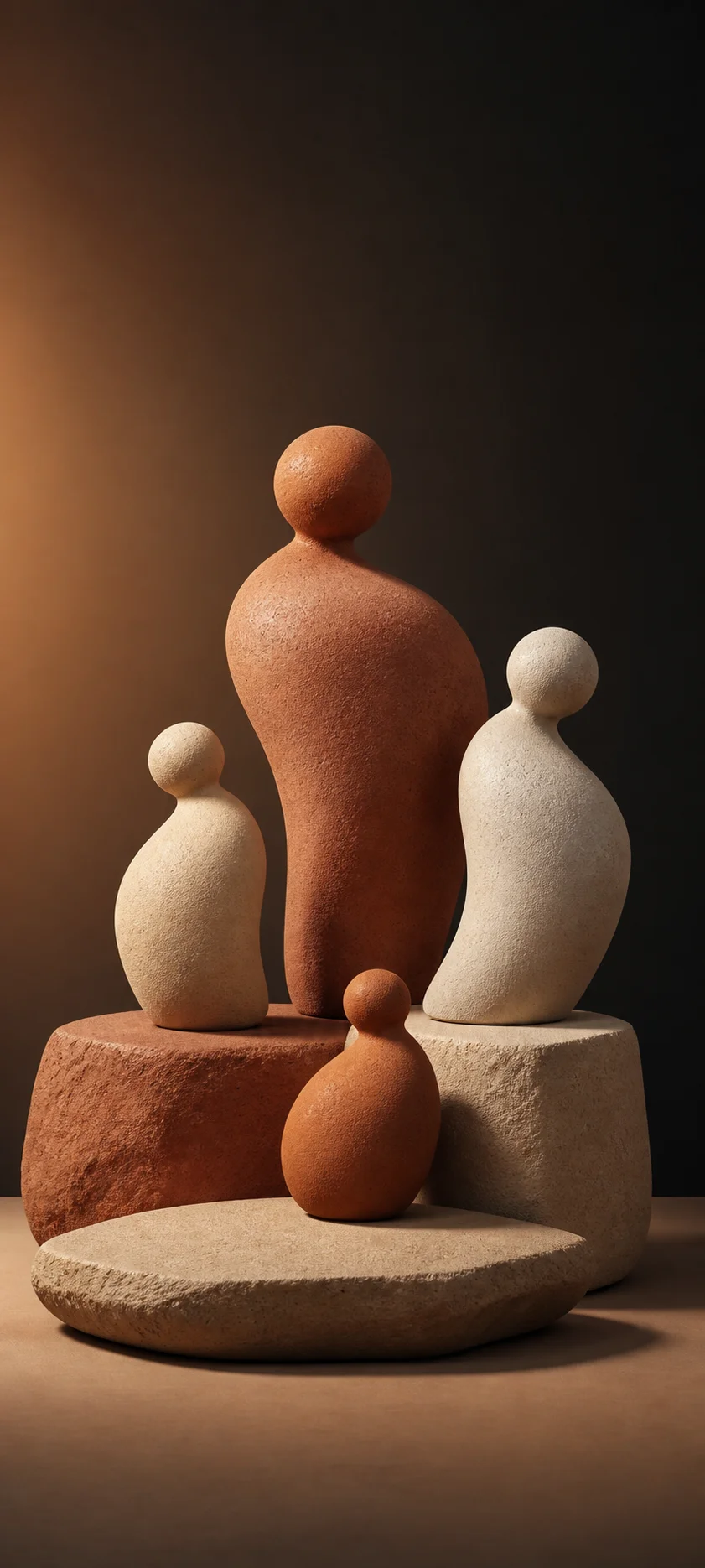 Chromatic Studio Clay Figures
