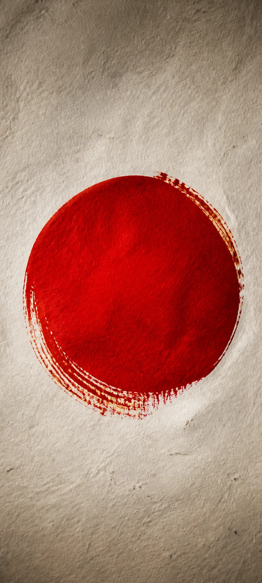 Chromatic Studio Minimal Red Circle