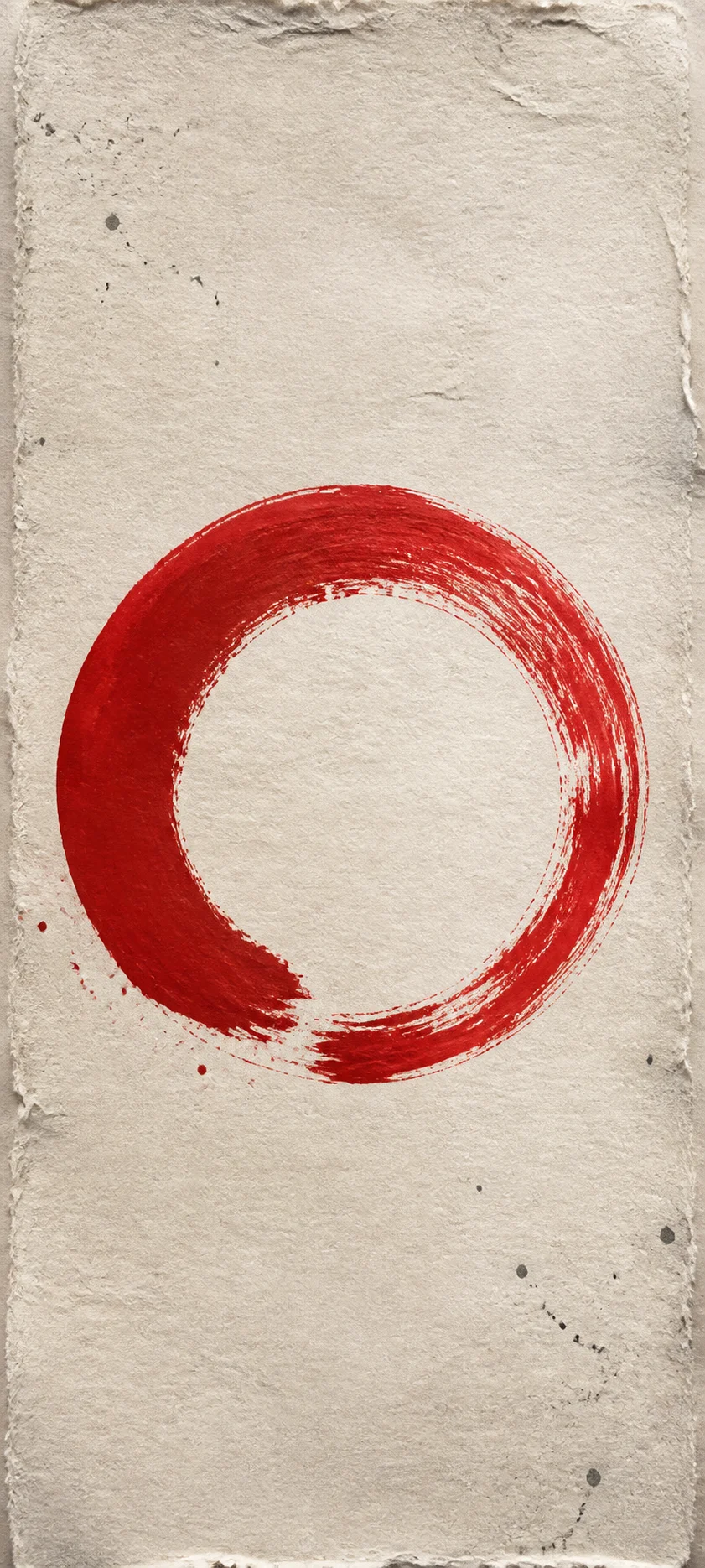 Gallery Edition Minimal Red Circle