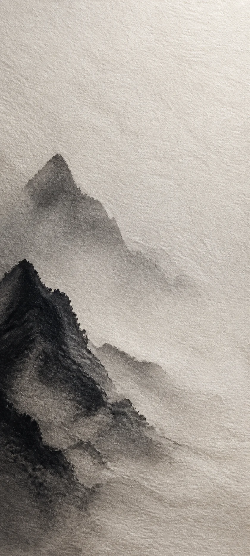 Material Study Sumi Mountain