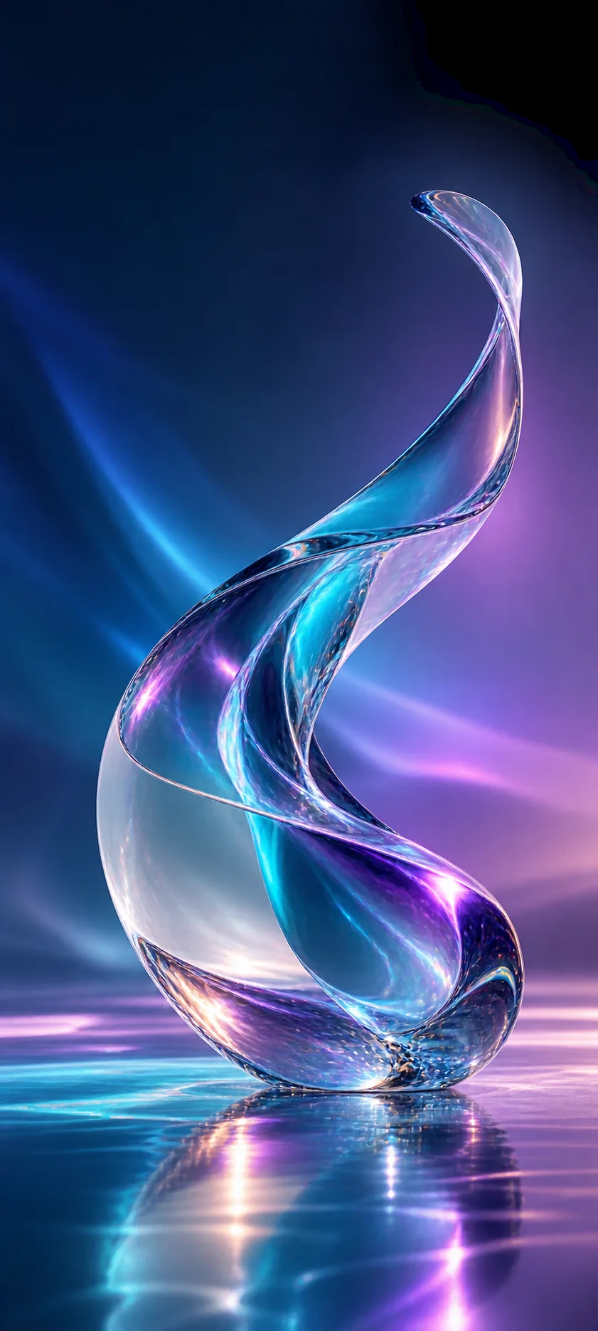 Minimal Masterwork Glass Sculpture