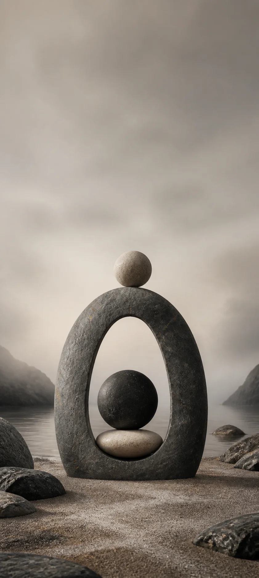 Minimal Masterwork Stone Balance