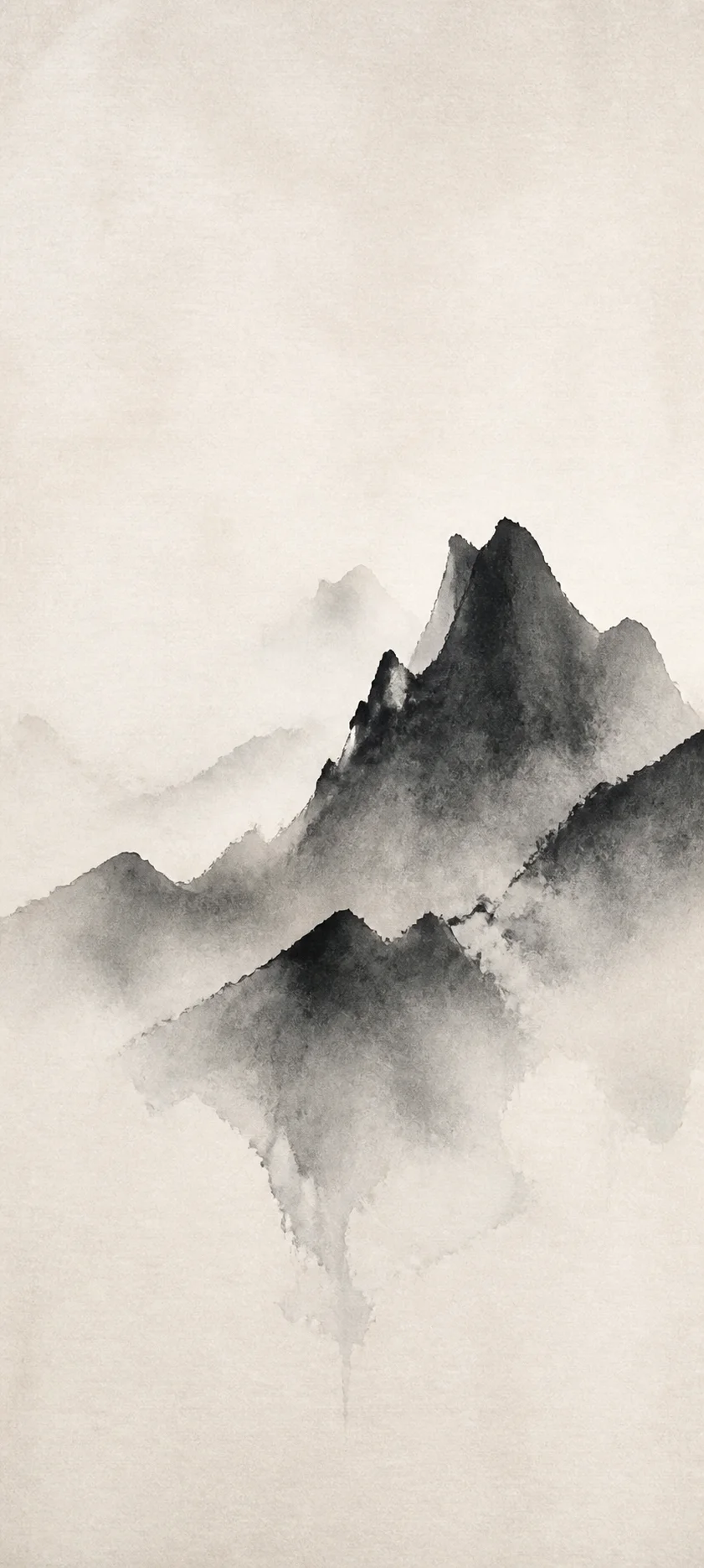Minimal Masterwork Sumi Mountain