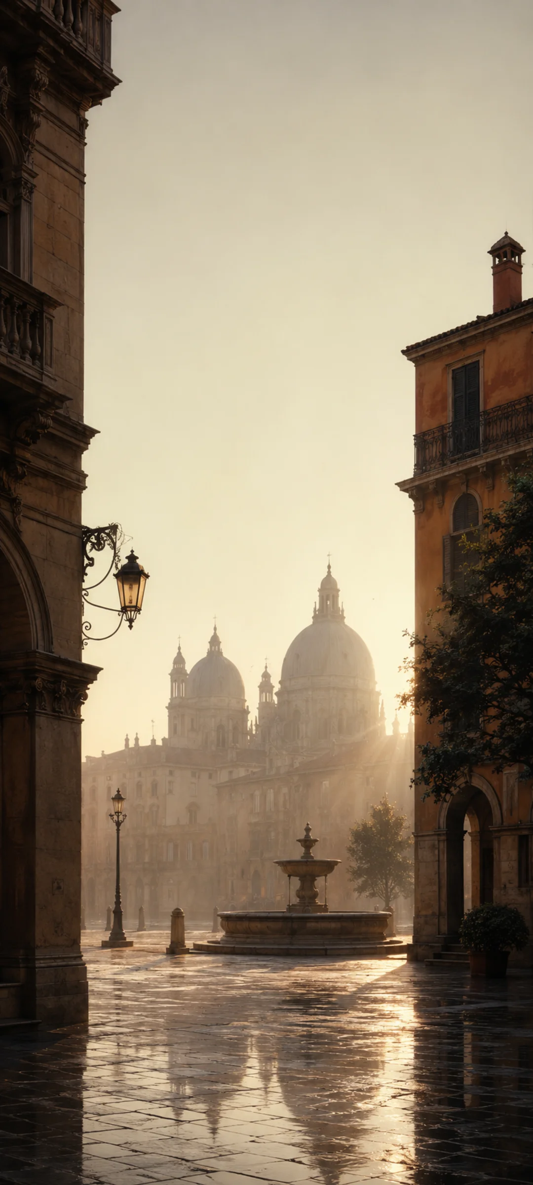 European Square Gentle Fog