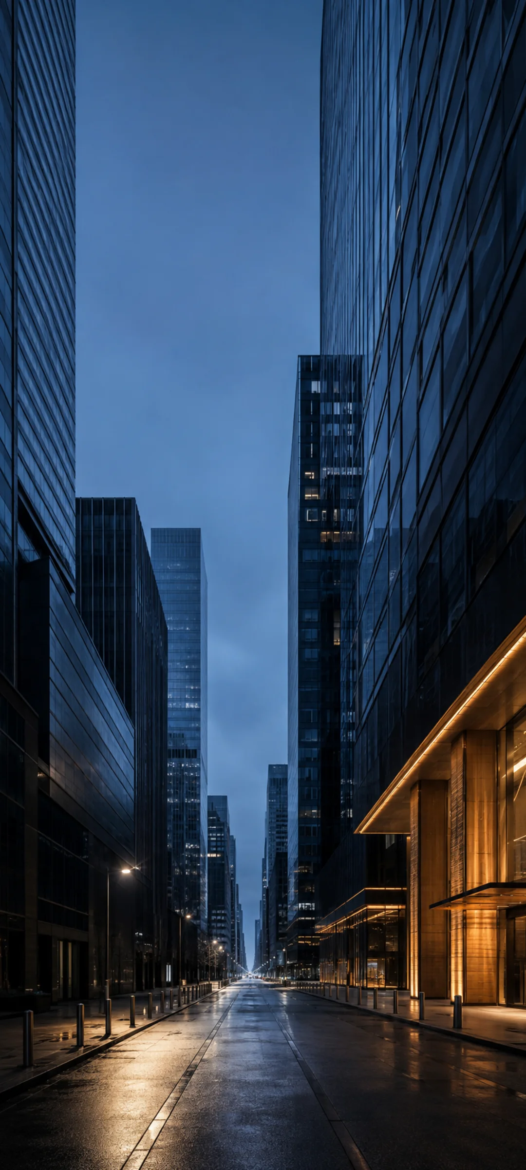 Monochrome Warm Accent Downtown