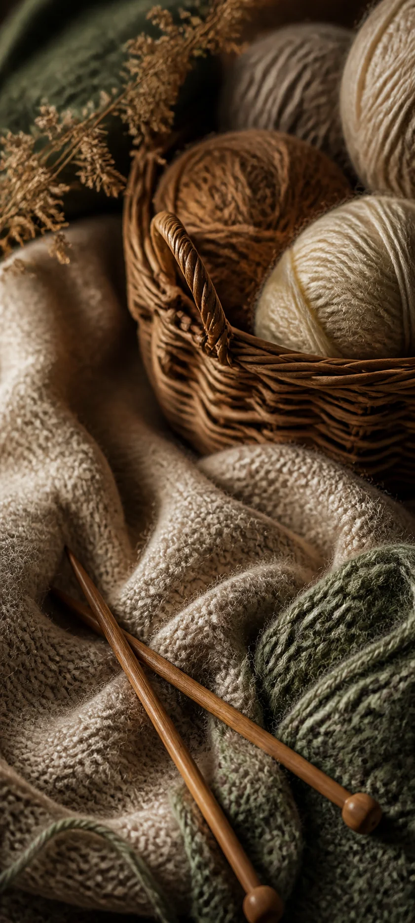 Editorial Detail Knitting Basket