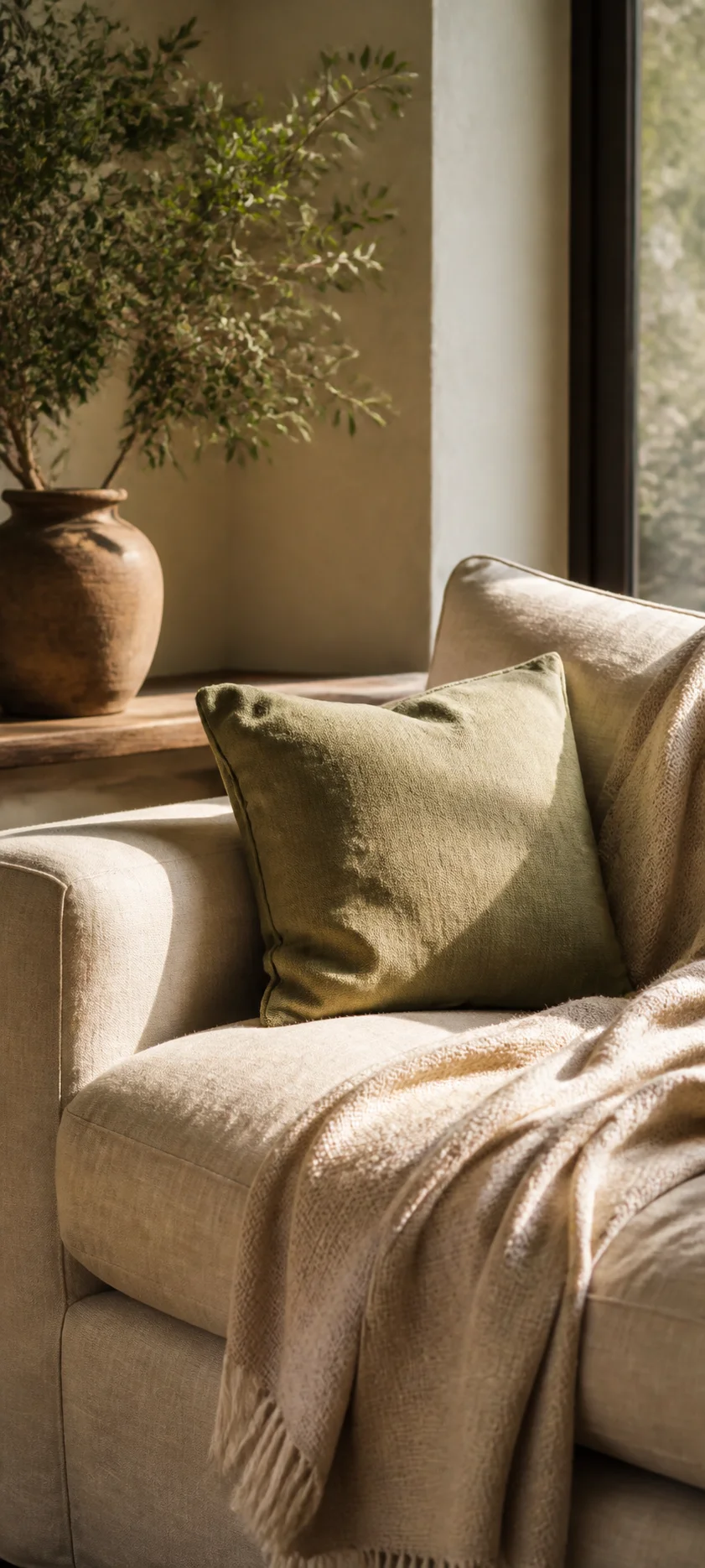 Editorial Detail Sunlit Sofa