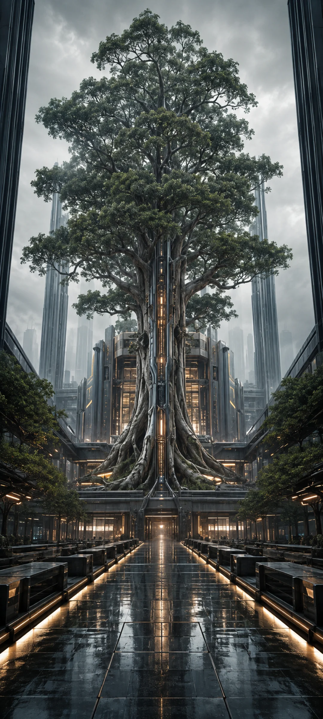 Cybernetic Tree Symmetry