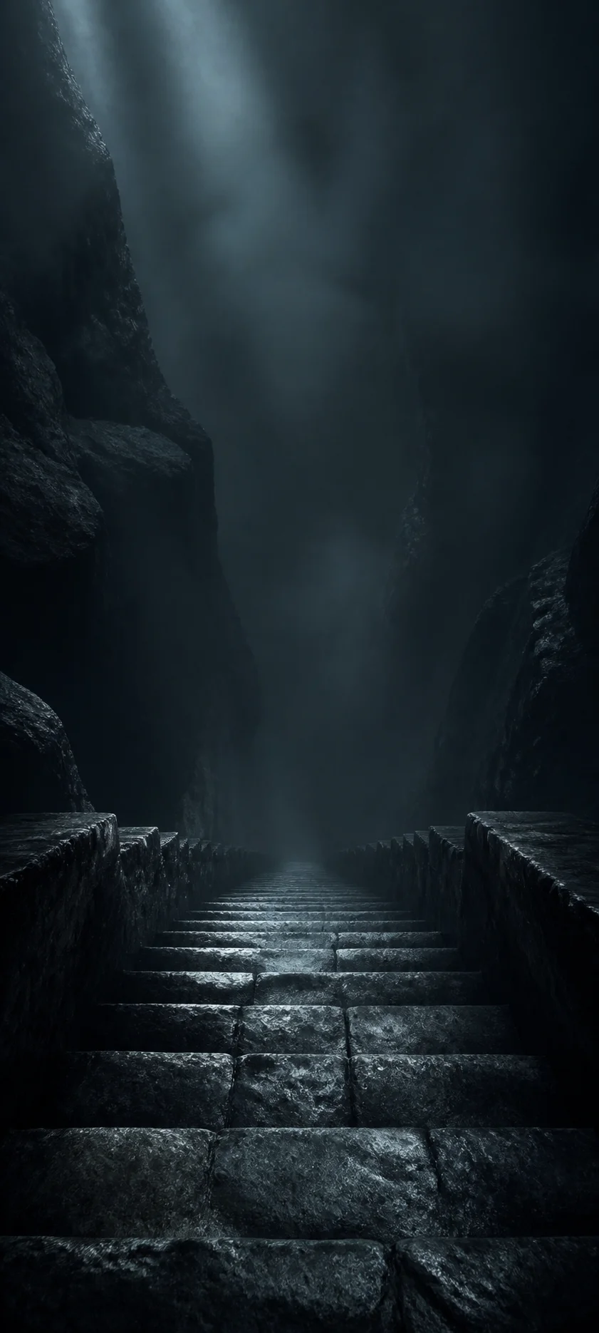 Epic Cinematic Abyss Stairway