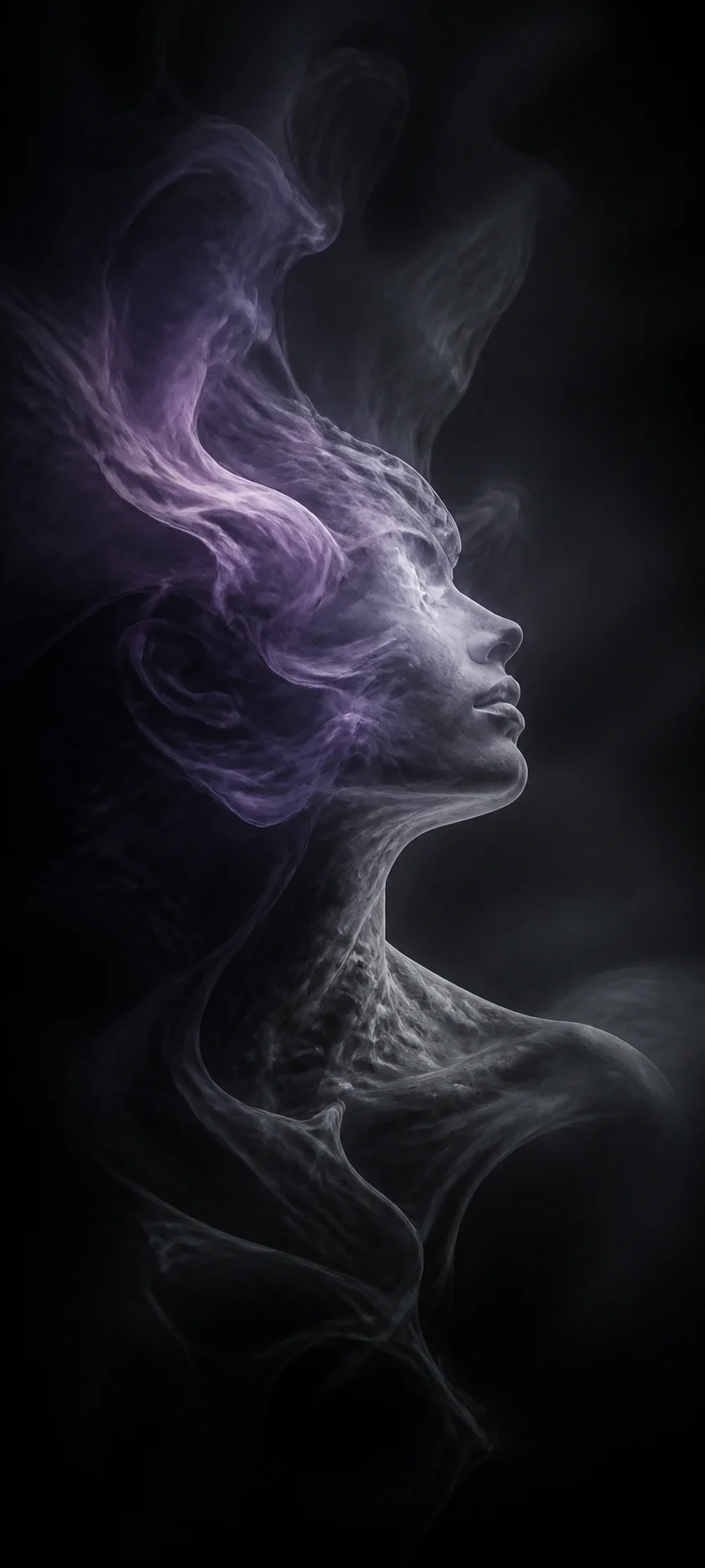 Epic Cinematic Smoke Portrait