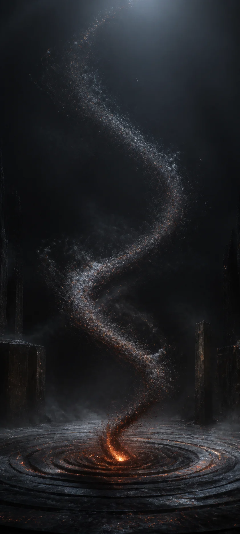 Moonlit Realm Ash Spiral