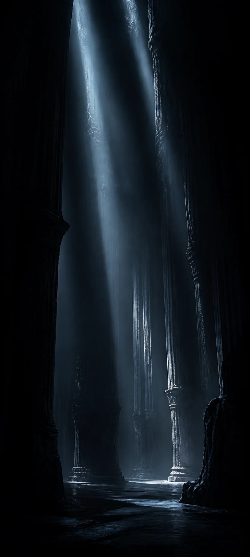 Moonlit Realm Dark Cathedral