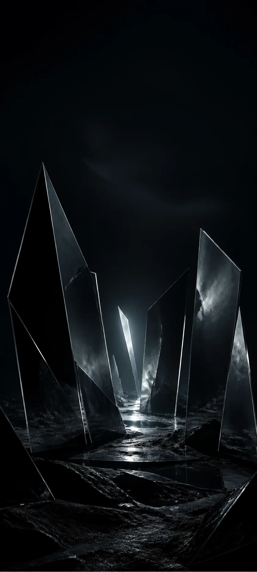 Moonlit Realm Shattered Mirror