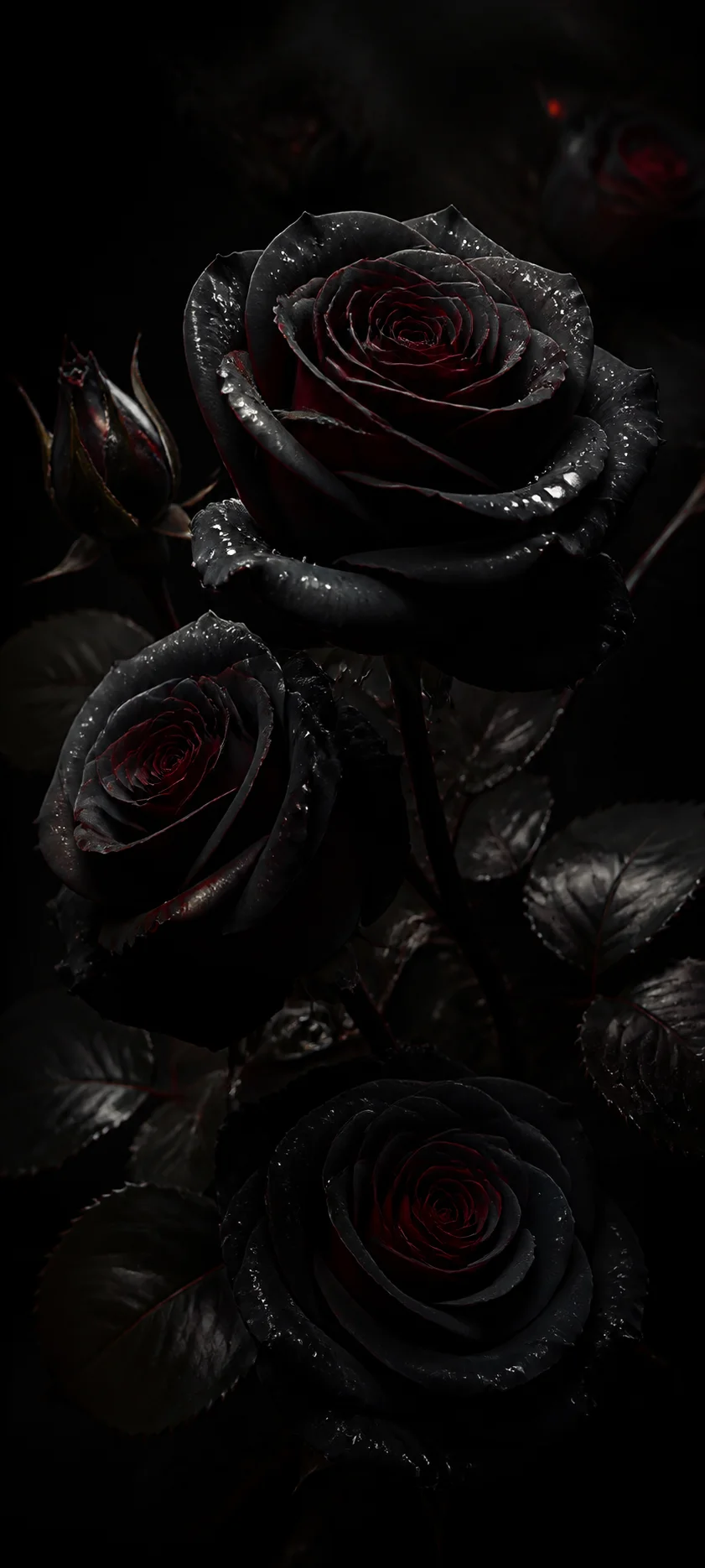 Painterly Prestige Onyx Roses