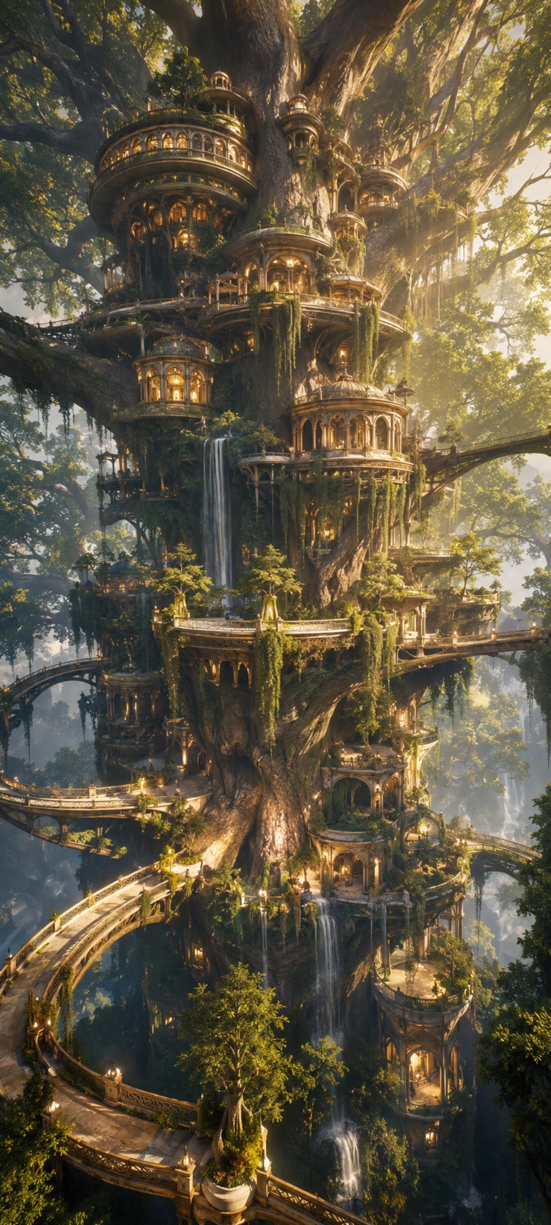 Ancient Tree Circular City