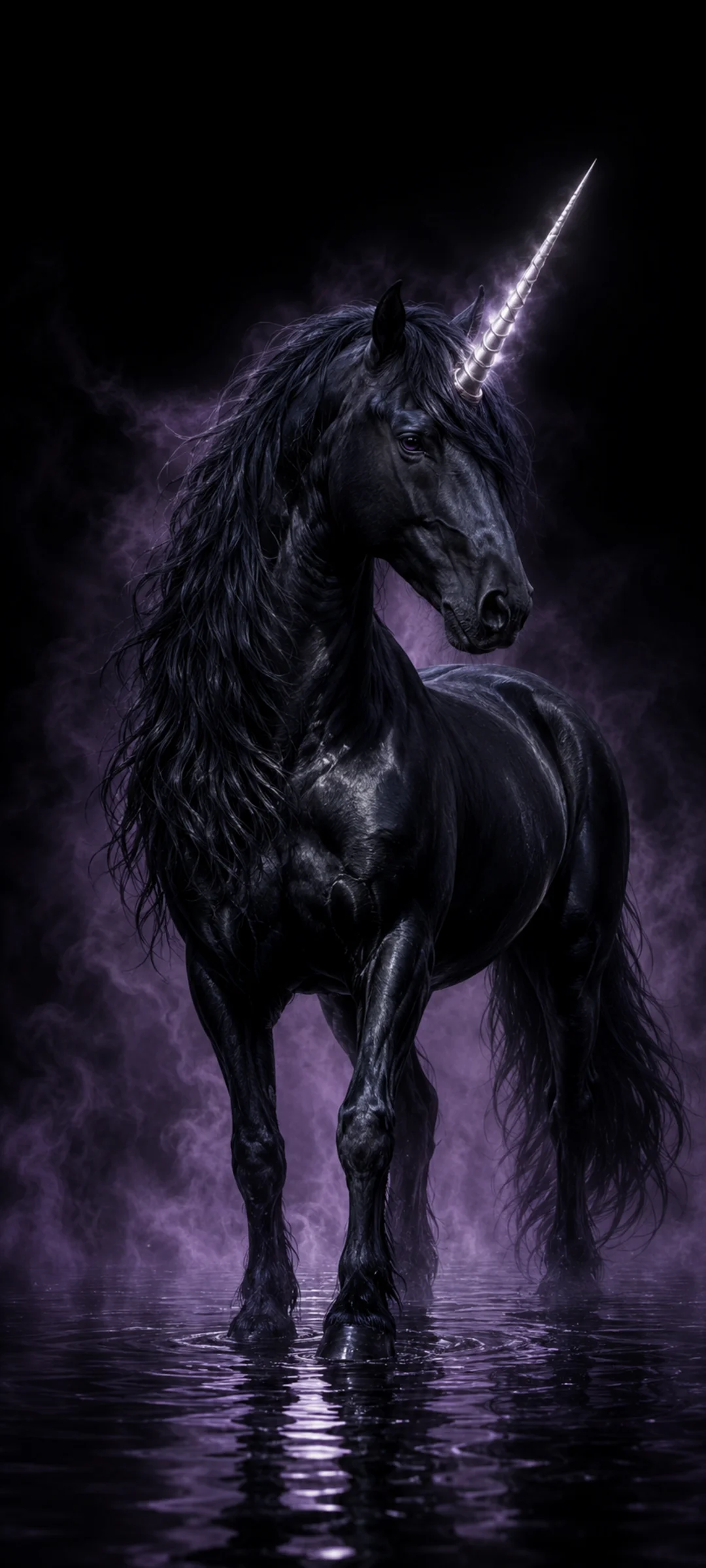 Black Unicorn Violet Mist