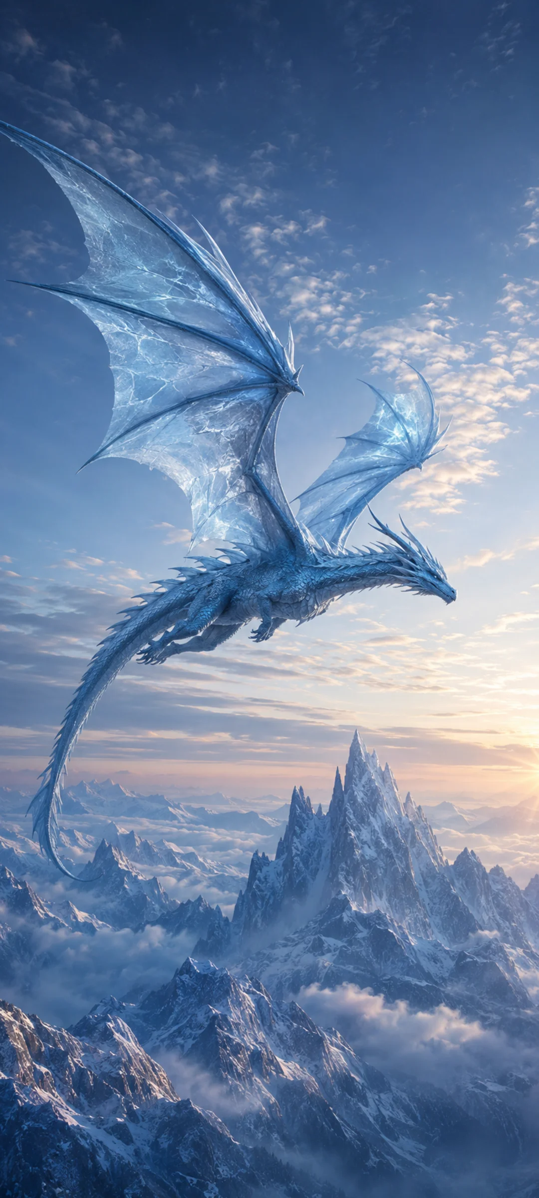 Blue Dragon Frozen Mountains