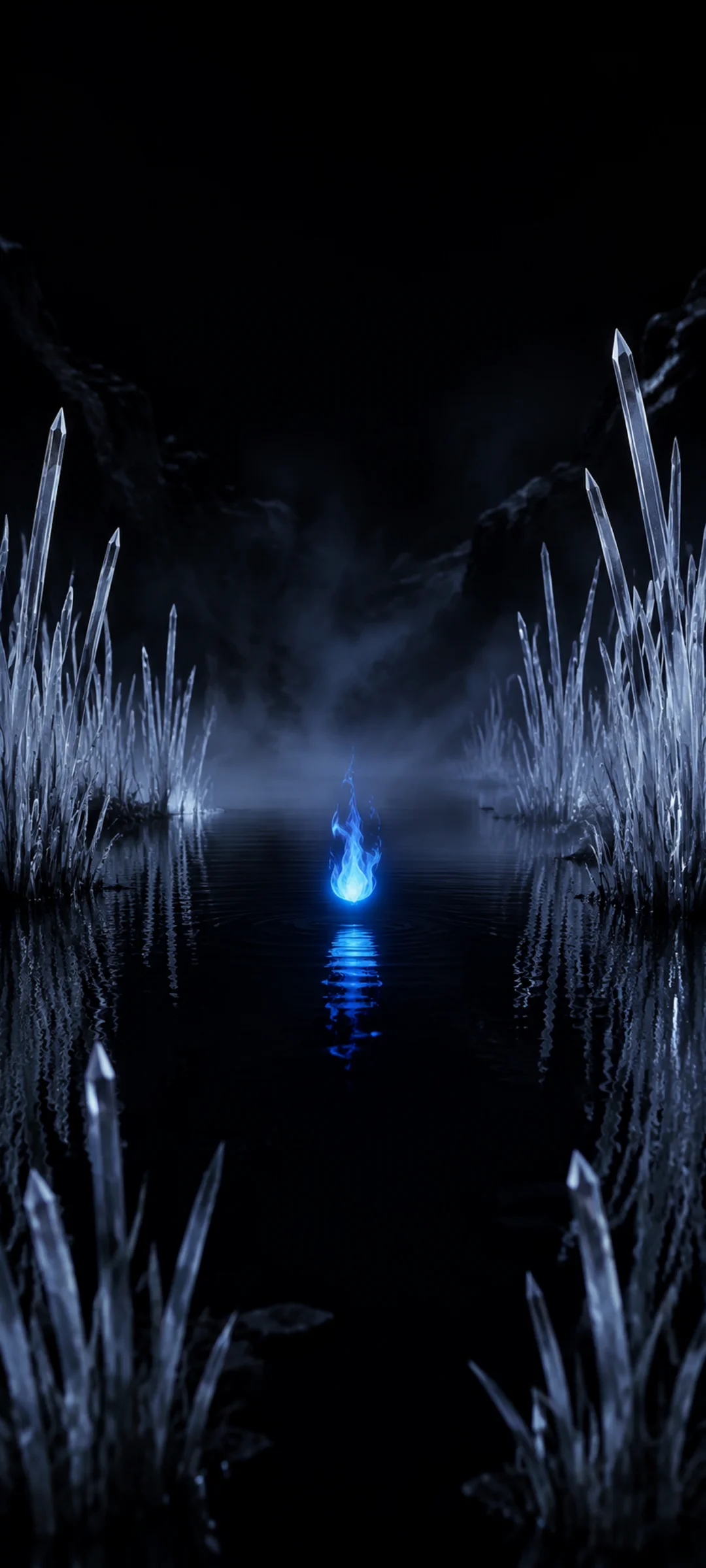 Blue Flame Crystal Lake