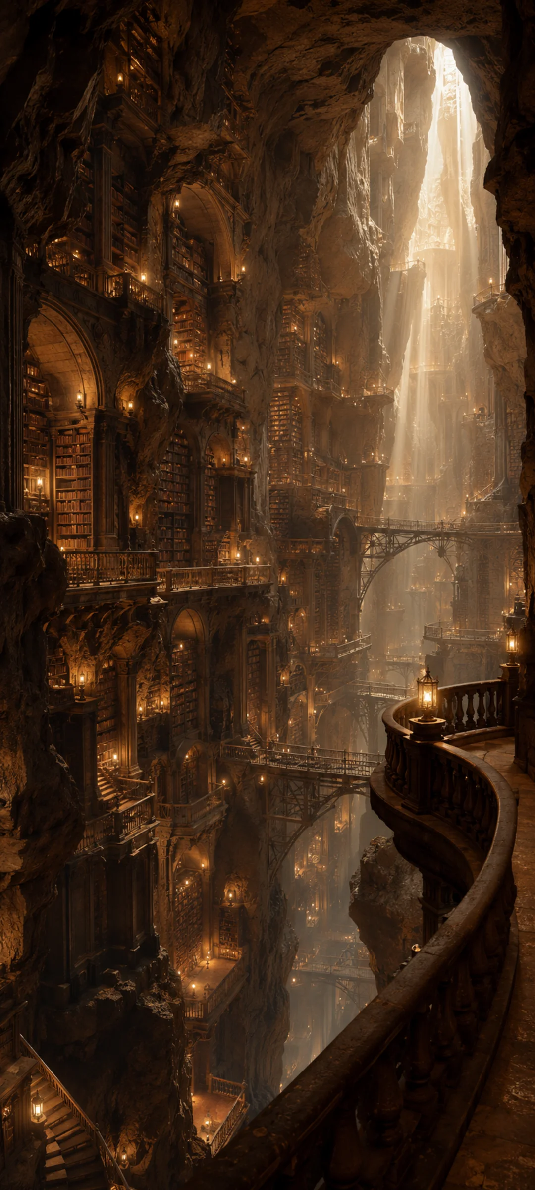 Cliffside Ancient Library