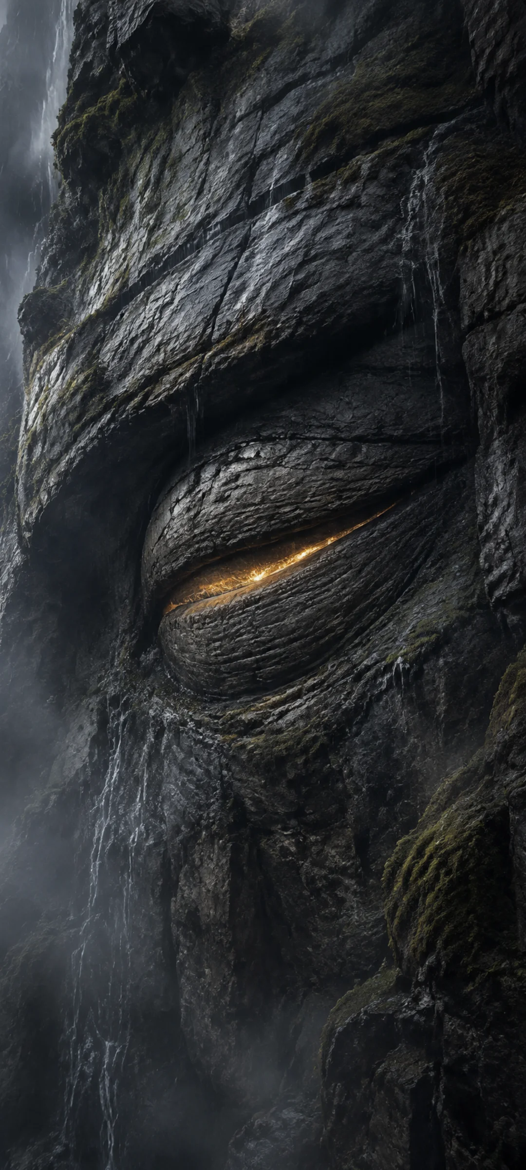 Closed Stone Eye Cliff