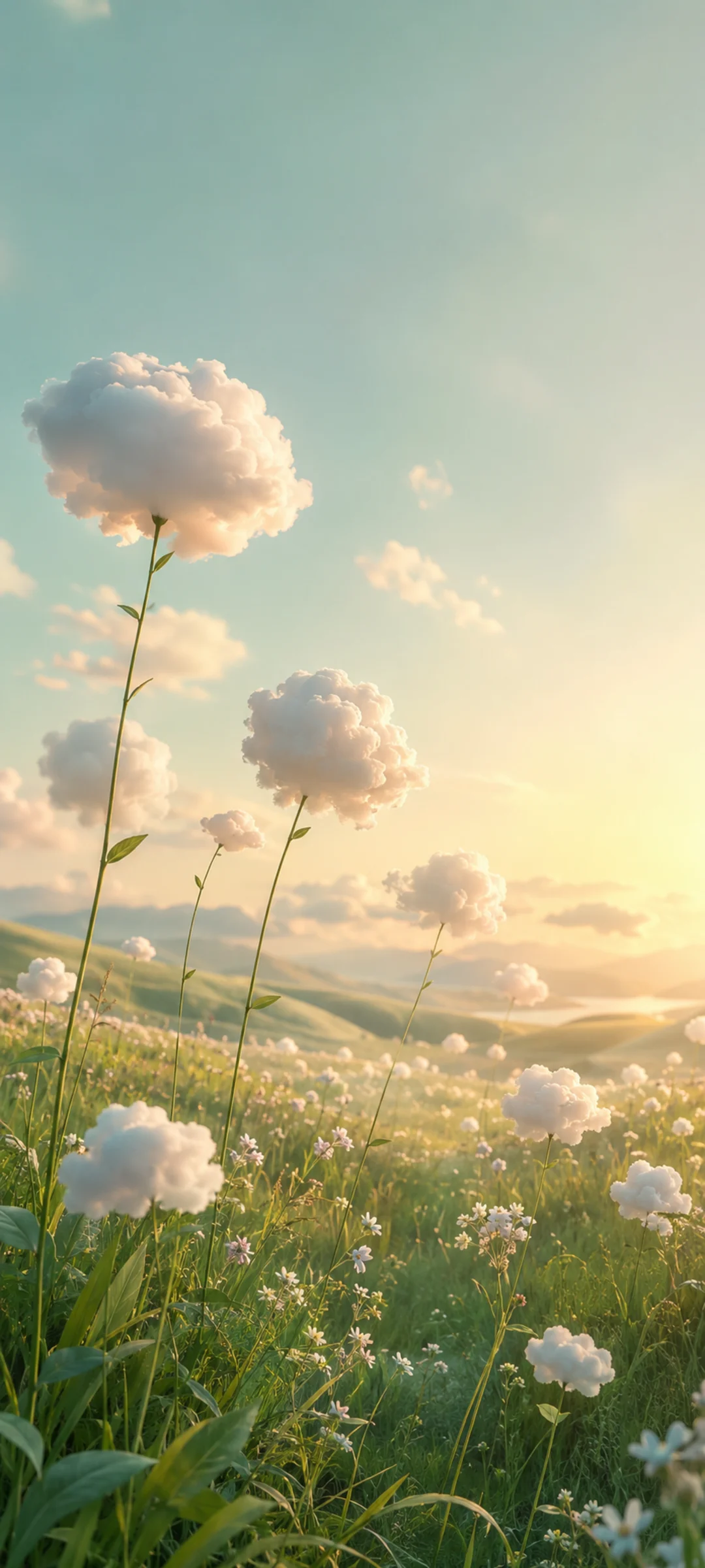 Cloud Flowers Meadow