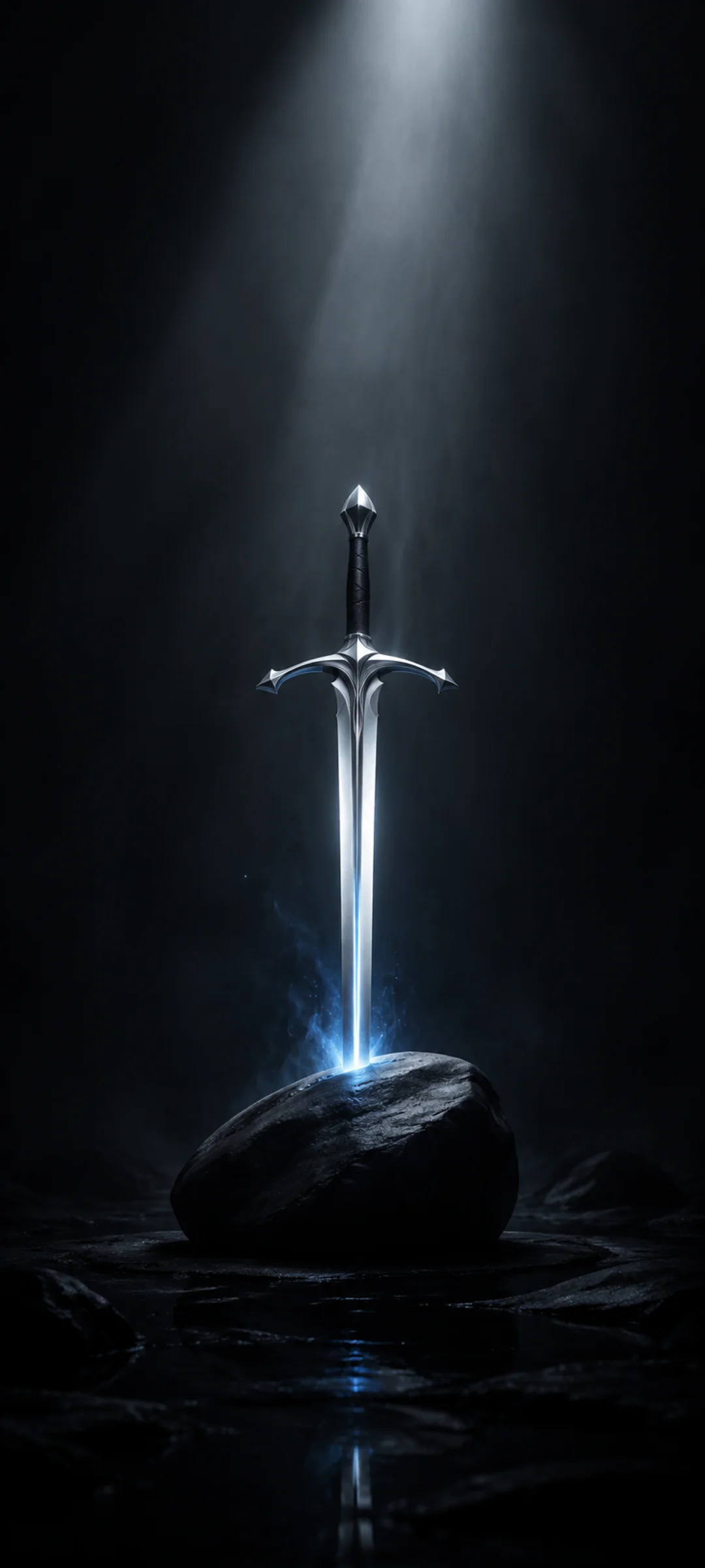 Enchanted Sword Black Stone