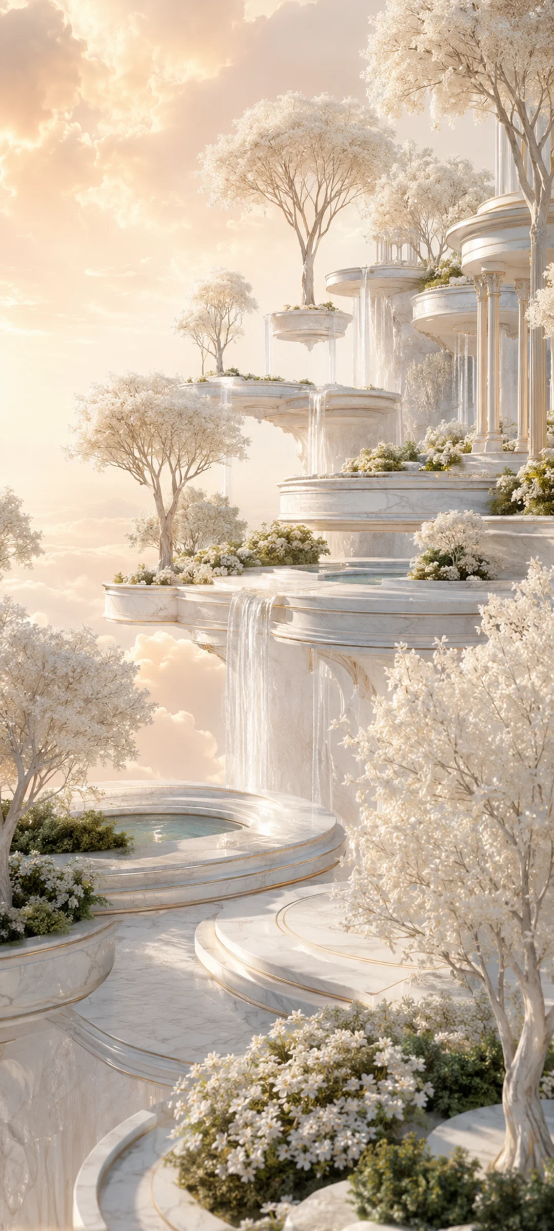 Floating Marble Garden