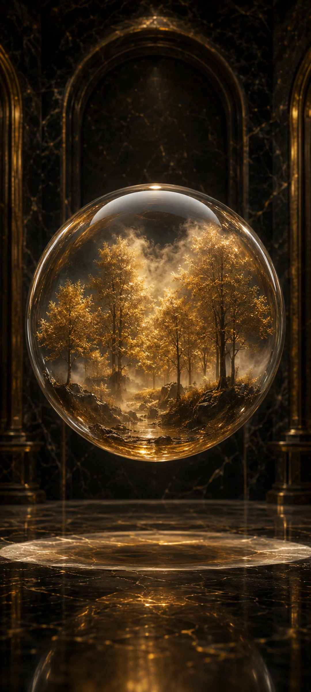 Golden Forest Orb